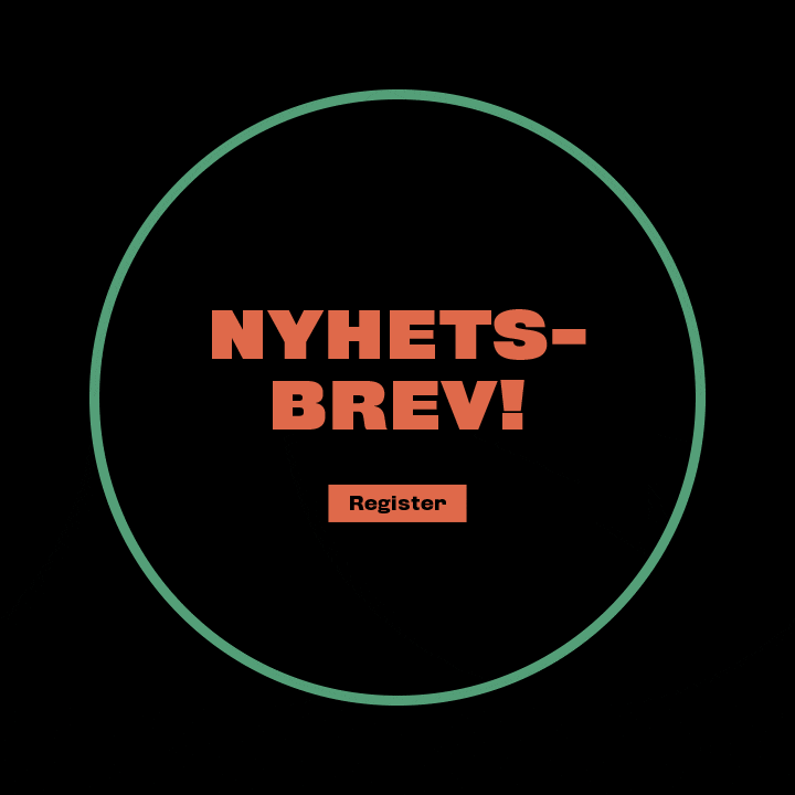 Animert påmeldingsknapp for nyhetsbrevet på Oslo Nyes nettside